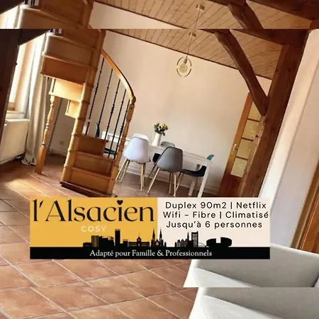 L'alsacien Cosy : Duplex - Netflix - Wifi/fibre